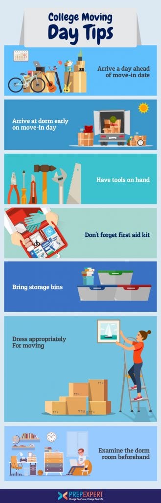 college moving day tips